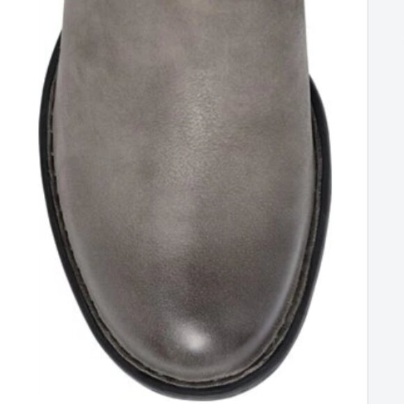 Brand New Born Cove Grey Leather Women's Pull-On Boots - Picture 8 of 11